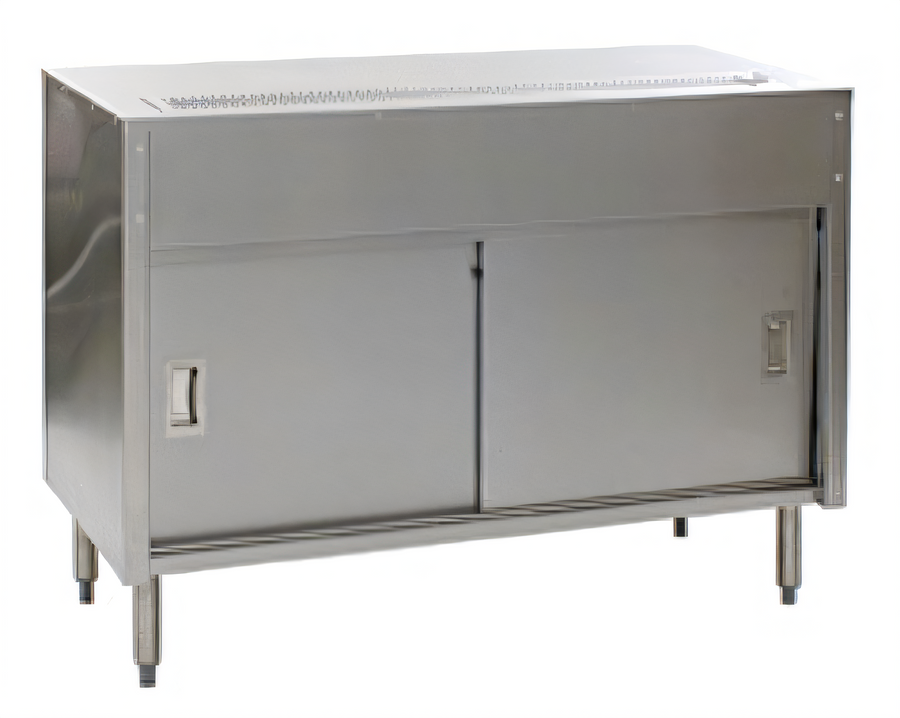 Product image #1 for Eagle Spec-Master 48-Inch Wide Stainless Steel Enclosed Base Urn Stand with Sliding Doors