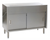 Thumbnail image #1 for Eagle Spec-Master 48-Inch Wide Stainless Steel Enclosed Base Urn Stand with Sliding Doors