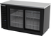Thumbnail image #1 for Beverage-Air 58-Inch Two-Section Food-Rated Back Bar Refrigerator with Sliding Glass Doors