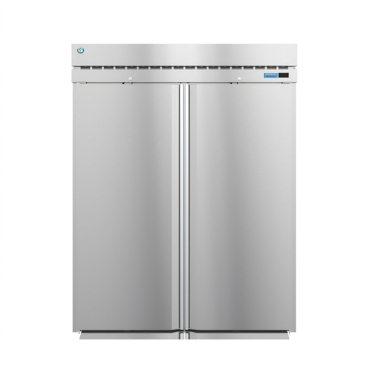 Product image #1 for Hoshizaki Steelheart Two-Section Roll-In Refrigerator, 78.35 Cu. Ft., Top-Mounted Self-Contained, Solid Hinged Doors, Stainless Steel