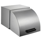 Thumbnail image #1 for Winco C-RCF Full-Size Solid Roll-Top Dome Food Pan Cover, 18/8 Stainless Steel, Heat-Resistant Handle Case of 2