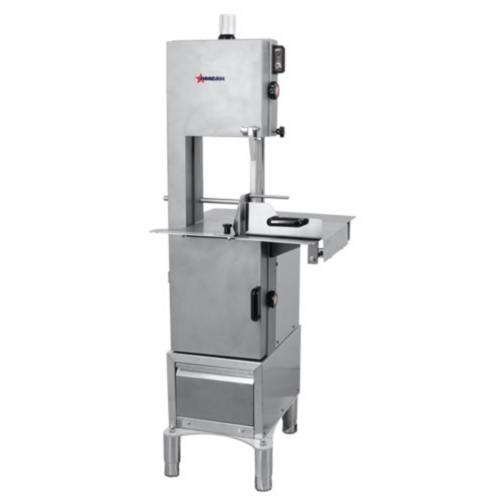 Product image #1 for Omcan All-Stainless-Steel Floor Model Band Saw with 80-Inch Blade, 2 HP