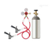 Thumbnail image #1 for Micro Matic D-System Keg Tapping Kit with 5 lb. Empty Aluminum CO2 Cylinder and Dual Gauge Regulator