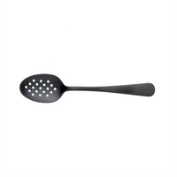 Mercer Culinary 7-7/8 Inch Perforated Plating Spoon with Deep Well Bowl