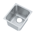 Thumbnail image #1 for Vollrath 12101-1 1-Compartment Weld-In/Undermount Stainless Steel Sink, 20 Gauge, 14 x 12 x 9-3/4 Inch Bowl