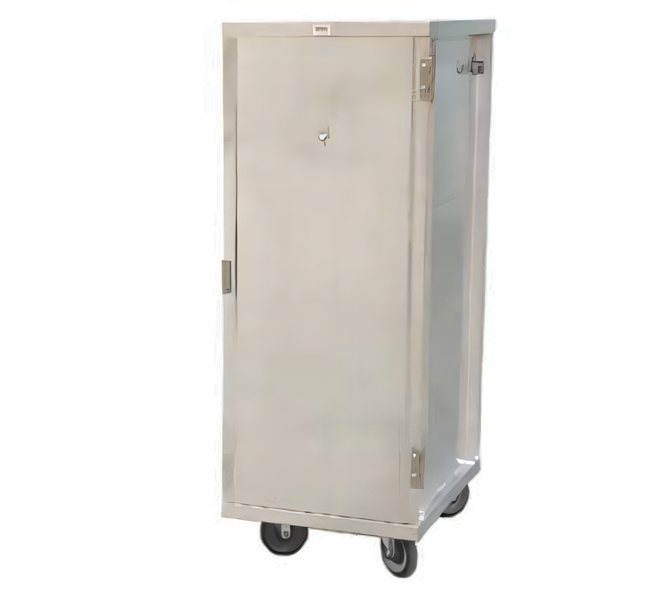 Product image #1 for Omcan USA 32-Tier Enclosed Mobile Aluminum Pan Rack Cabinet for 18 x 26 Inch Pans