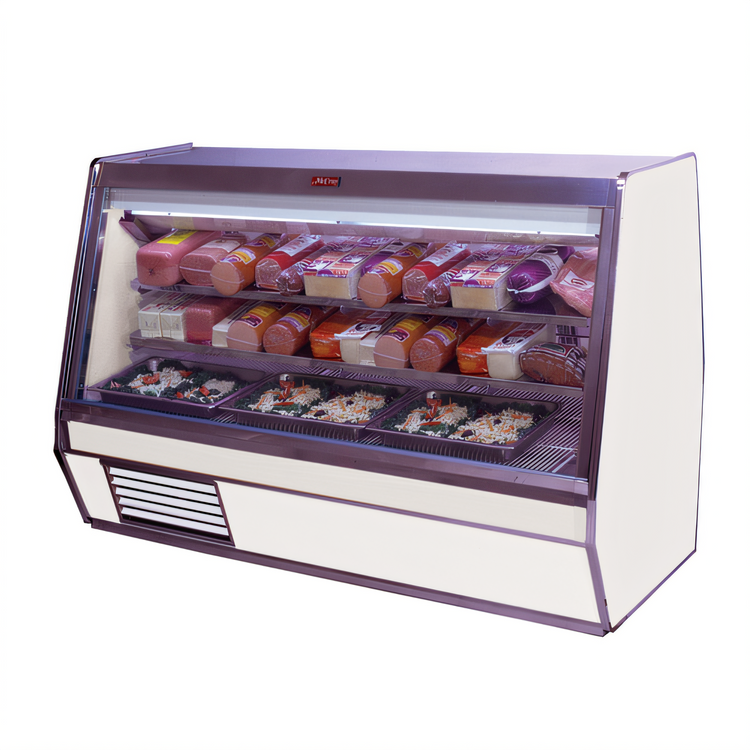 Product image #1 for Howard-McCray 32E Series 98-Inch Full Service Deli Meat & Cheese Service Case with Straight Glass and Self-Contained Refrigeration
