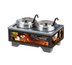 Thumbnail image #1 for Vollrath Cayenne Full-Size Rethermalizing Soup Merchandiser Base with 7 Qt Accessory Pack, Tuscan Graphics