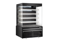 72-Inch Black Open-Front Grab-and-Go Refrigerated Showcase, 40.96 Cu. Ft.