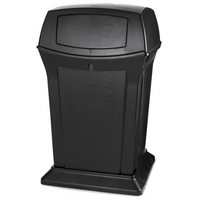 Ranger 45 Gallon Dome Top Trash Container with Dual Access Doors