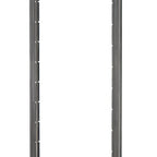 Thumbnail image #1 for Cambro Camshelving® Elements EXHDPK2170480 XTRA High-Density Mobile Post Kit, 21-1/2"W x 64"H, Speckled Gray Composite