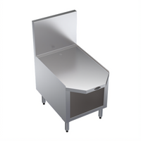 Krowne Royal Series Underbar Frozen Drink Machine Stand, 18 Inch Wide x 29 Inch Deep, Stainless Steel