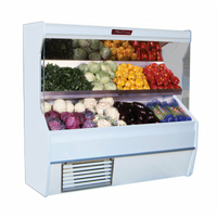 Howard-McCray 32E Series 98-Inch Open Front Produce Merchandiser, Remote Refrigeration, LED Lighting