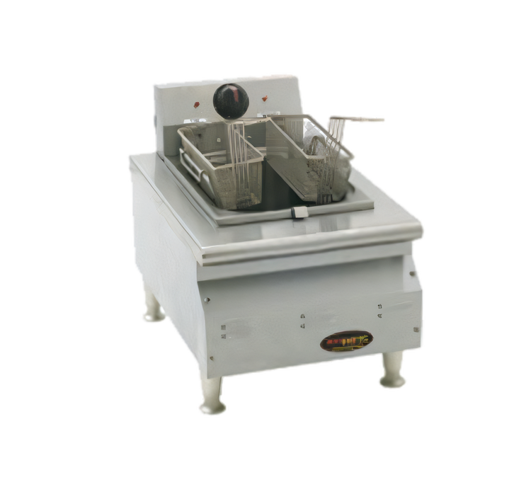 Product image #1 for RedHots Chef Line Countertop Electric Full Pot Fryer, 15 lb Fat Capacity, 208-240V