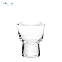 Ocean Haiku 60 mL Clear Glass Sake Shot Glass, Case of 48