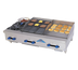Thumbnail image #1 for Comstock-Castle 48-Inch Countertop Gas Hotplate/Griddle/Lava Rock Broiler Combination