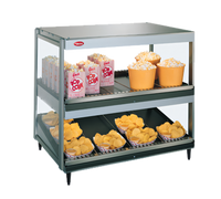 Hatco Glo-Ray 30-Inch Countertop Pass-Thru Slant/Horizontal Merchandising Warmer