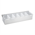 Thumbnail image #1 for Winco CDP-6 6-Compartment Stainless Steel Countertop Condiment Caddy