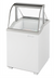 Thumbnail image #1 for Turbo Air 26-Inch Curved Glass Ice Cream Dipping Cabinet, 4 x 3-Gallon Tub Capacity