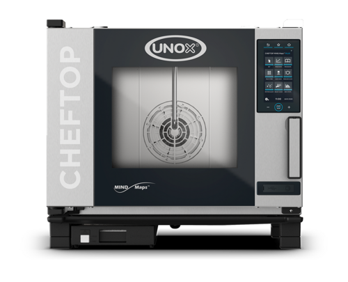 Product image #1 for UNOX ChefTop MIND.Maps Plus Half Size Countertop Electric Combi Oven, 5-Pan Capacity, Right-to-Left Door
