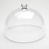 American Metalcraft Lift 12-1/8-Inch Round Clear Polycarbonate Dome Cover