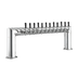 Thumbnail image #1 for Perlick 4009-12B Pass-Thru Glycol-Cooled Draft Beer Tower with 12 Faucets