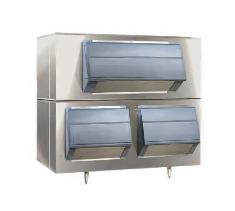 Product image #1 for SmartGATE SG3900-72 Upright Double Door Ice Storage Bin, 3940 lb Capacity
