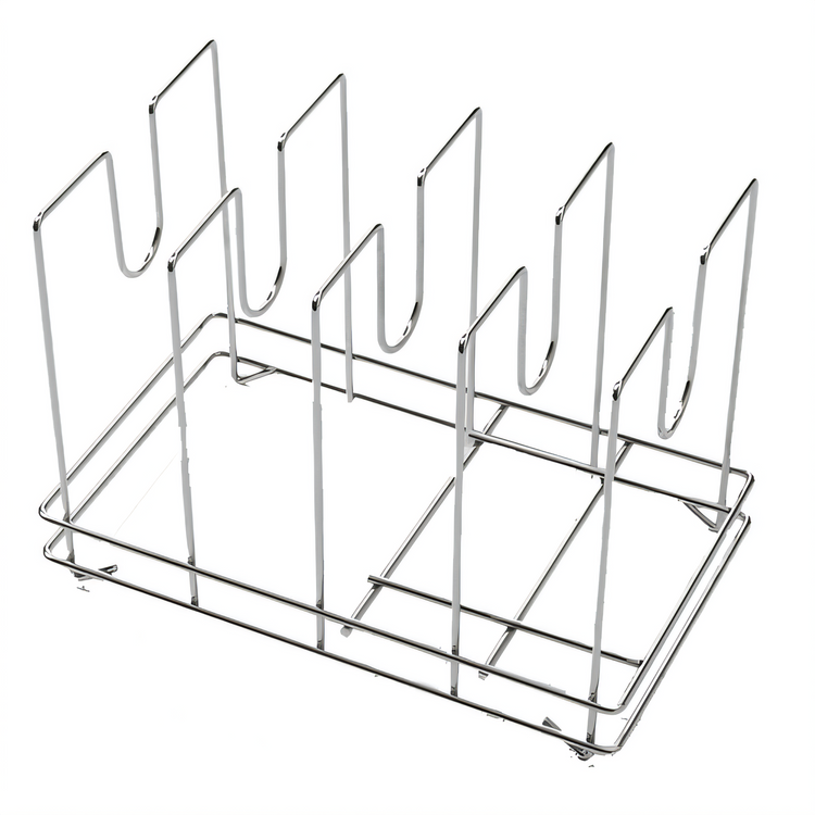 Product image #1 for American Metalcraft Chrome-Plated Steel Pizza/Bakers' Screen Rack, 14 x 9 x 10-1/2 Inches