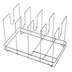 Thumbnail image #1 for American Metalcraft Chrome-Plated Steel Pizza/Bakers' Screen Rack, 14 x 9 x 10-1/2 Inches