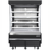 Thumbnail image #1 for Everest Refrigeration Vertical Open-Air Merchandiser, 60-Inch W x 28.4-Inch D x 78-Inch H, 21.2 Cu. Ft., Black/Stainless, Self-Contained Bottom Mount
