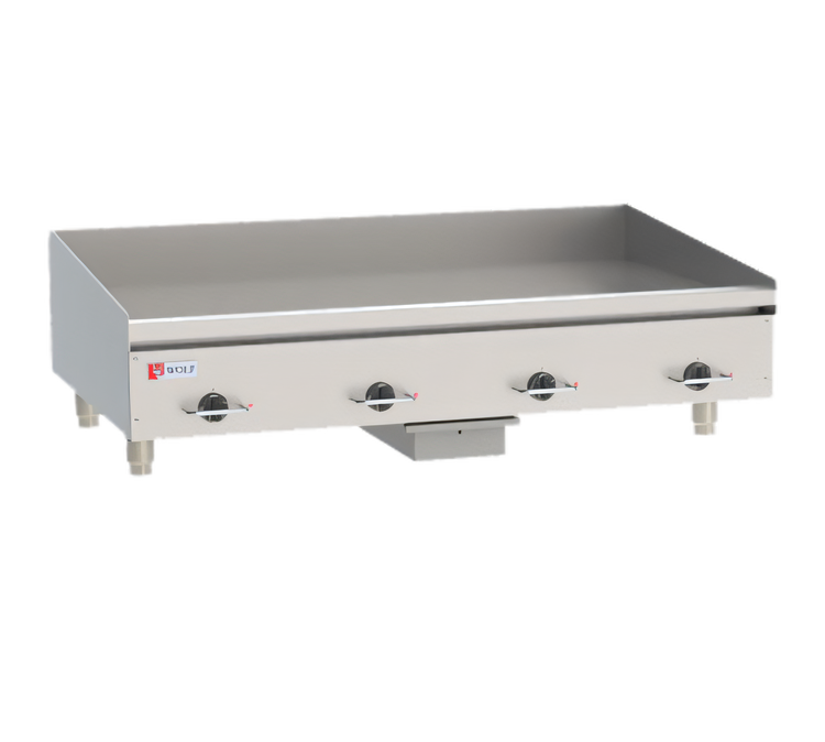 Product image #1 for Wolf WEG48E Heavy Duty Electric Countertop Griddle with 48 x 24-Inch Polished Steel Cooking Surface