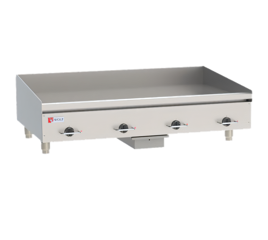 Product image #1 for Wolf WEG48E Heavy Duty Electric Countertop Griddle with 48 x 24-Inch Polished Steel Cooking Surface