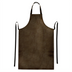 Thumbnail image #1 for Signature Chef Heavyweight Vinyl Dishwashing Apron, Brown, 25-1/2