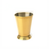 Thumbnail image #1 for Barfly 12 oz Gold-Plated Stainless Steel Julep Cup with Footed Base