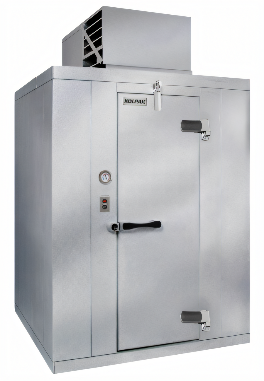 Product image #1 for Kolpak Polar-Pak 8' x 8' Indoor Floorless Walk-In Cooler with Top-Mounted Self-Contained Refrigeration