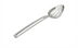 Thumbnail image #1 for Miramar Contemporary Style Stainless Steel 2 oz. Slotted Oval Serving Spoon
