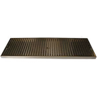 Micro Matic 24-Inch x 8-Inch Surface Mount Drip Tray Trough with PVD Brass Screen