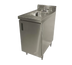 Thumbnail image #1 for Advance Tabco 18-Inch x 30-Inch Stainless Steel Freestanding Hand Sink Cabinet with Faucet and Hinged Door