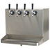 Thumbnail image #1 for Micro Matic USA SB420-KR 4-Faucet Underbar Glycol-Cooled Draft Beer Dispenser with Drip Tray
