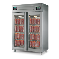 Stagionello Evo 100 + 100 kg Free-Standing Meat Curing Cabinet with ClimaTouch and Fumotic