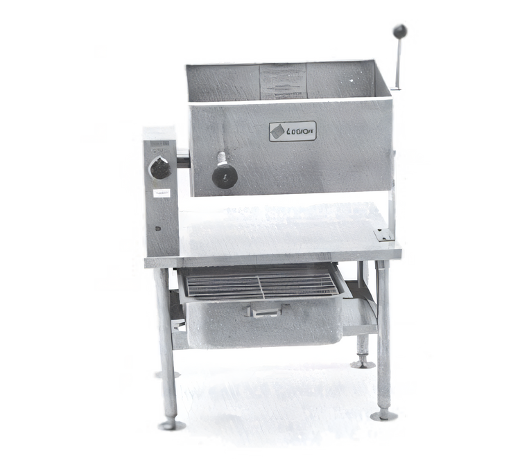Product image #1 for Legion RES-2418 Countertop Electric Tilting Skillet, Manual Arm Tilt, 13-Gallon Rectangular Pan, 6 kW