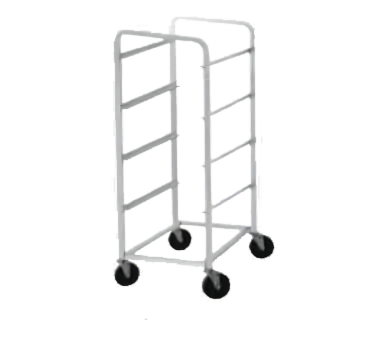 Product image #1 for Advance Tabco Full-Height Aluminum Lug Cart, 6-Lug Capacity, Open Sides
