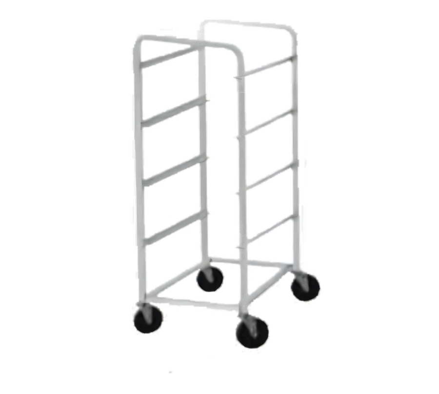 Product image #1 for Advance Tabco Full-Height Aluminum Lug Cart, 6-Lug Capacity, Open Sides
