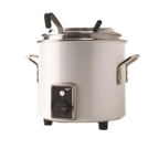 Thumbnail image #1 for Vollrath Cayenne® 7217750 7-Qt Retro Stock Pot Kettle Rethermalizer, Countertop, Thermostatic, Pearl White