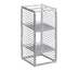 Thumbnail image #1 for Stainless Steel End-Load Reach-In Bun Pan Rack with Wire Slides, 29 Pan Capacity