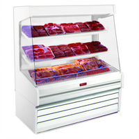 Howard-McCray Ovation Series 75-Inch Remote Produce Open Merchandiser with LED Lighted Shelf