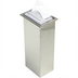 Thumbnail image #1 for San Jamar Classic In-Counter Interfold Napkin Dispenser, Clear Faceplate, Stainless Steel Body