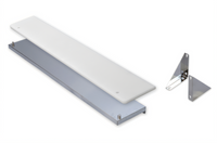 Serv-Ware CBK-5 Stainless Steel Cutting Board Kit for EST5-1 Carving Station