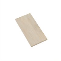 American Metalcraft Hampton Collection Sun-Bleached Ribbed Wood Platter, 17-3/4 Inches Long