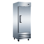 Thumbnail image #1 for Admiral Craft Equipment Corp. Black Diamond USRF-1D/19 19 Cu. Ft. 1-Section Narrow-Depth Reach-In Refrigerator, Solid Door